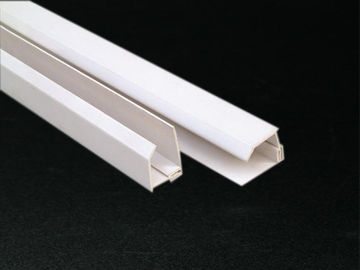 Подгонянная белизна слоения уравновешивания PVC крышки конца PVC клетчатая