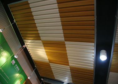 Панели стены водоустойчивого кофе декоративные УПВК/панели падения для гостиной