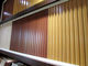 Огнеупорным деревянным напечатанная зерном панель стены ВПК на украшение 198 * 16мм