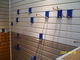 Панели ПВК Слатвалл приспособлений дисплея, панели стены хранения для магазина