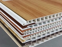 Новый стиль древесно-пластиковый композитный стеновой облицовочный панель Huaxiajie для гостиной поп-комнаты