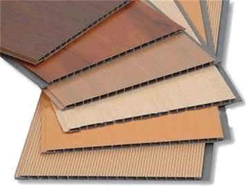 Цвет панелей потолка ПВК жаропрочного внутреннего художественного оформления пластиковый деревянный