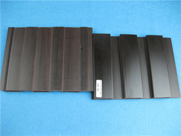 UV защитите профили штранг-прессования PVC/темные серые плитки стены для променада