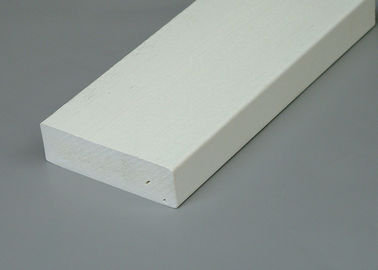 Доска уравновешивания PVC Woodgrain/доска винила планки уравновешивания белая 5/4 x 4