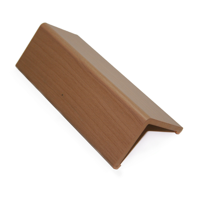 Анти- угол PVC столкновения обнажает прямоугольные деревянные цвета 50 x 50mm