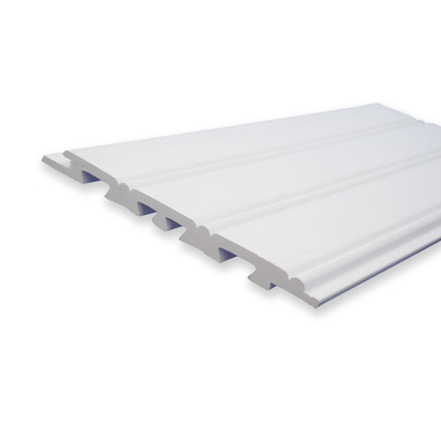 УЛЬТРАФИОЛЕТОВЫЙ защитите белый размер 5.4inch x 0.4inch стелюги винила панели Wainscot PVC