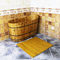 Рециркулируйте водоустойчивый половой коврик ванной комнаты ванны Decking WPC составной