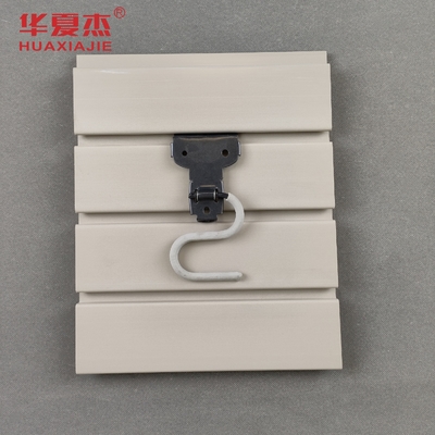 Ровный PVC Slatwall Shelving/гаража стены гаража с клетчатым Pvc для фабрики