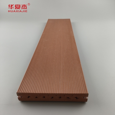 Анти- скид WPC украшая составное покрытие пола teak кофе 140 x 25mm цвет коричневого серого деревянный