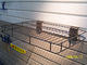 Декоративная корзина металла дисплея магазина панели Slatwall гаража Wpc пластичная