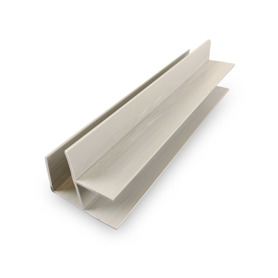 Цвет угловой панели Pvc Slatwall прессформы белый черный серый декоративный