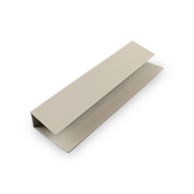 Цвет панели Pvc Slatwall прессформы крышки конца декоративный белый черный серый