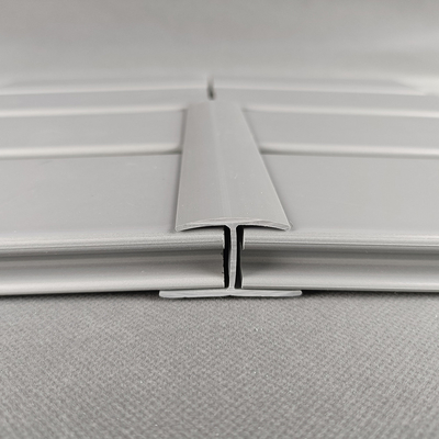 Ultralight портативный гибкий серый цвет Slatwall обшивает панелями для выставочного зала