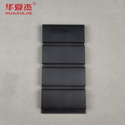 Хорошая цена Черный ровный поверхностный PVC Slatwall обшивает панелями 300mm x 17mm онлайн