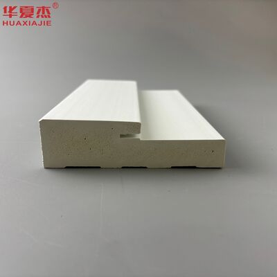 Хорошая цена Оптовый дверной косяк из ПВХ шириной 115 мм с белой поверхностью и водонепроницаемой дверной коробкой из ДПК онлайн