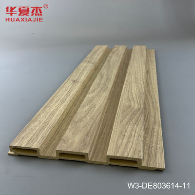 Качество Waterproof WPC Fluted Wall Panel with Flat Surface for Easy Installation and Interior Decoration Фабрика