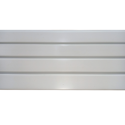 PVC Slatwall обшивает панелями белый серый черный цвет на настенный дисплей гаража 4ft 8ft